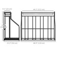 thumbnail image 3 of Soozier 4 Bicycle Bike Stand, Floor Bike Storage Rack with Basket, Hooks, 3 of 10