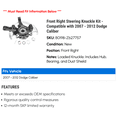 thumbnail image 2 of Front Right Steering Knuckle Kit - Compatible with 2007 - 2012 Dodge Caliber 2008 2009 2010 2011, 2 of 2