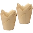 thumbnail image 3 of Shisuyan Heat Resistant Cake Trays Light Yellow 100Pcs 3.14X2.16X1.97In, 3 of 9