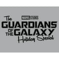 thumbnail image 2 of Men's Guardians of the Galaxy Holiday Special Black Logo  Sweatshirt Athletic Heather Large, 2 of 4