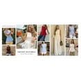 thumbnail image 4 of BTFBM Womens Summer Tops Business Casual Outfits Crew Neck Sleeveless Shirts Slim Fit Peplum Tank Top, 4 of 9