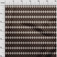 thumbnail image 2 of oneOone Viscose Jersey Fabric Argyle Style Ikat Print Fabric BTY 60 Inch Wide, 2 of 5
