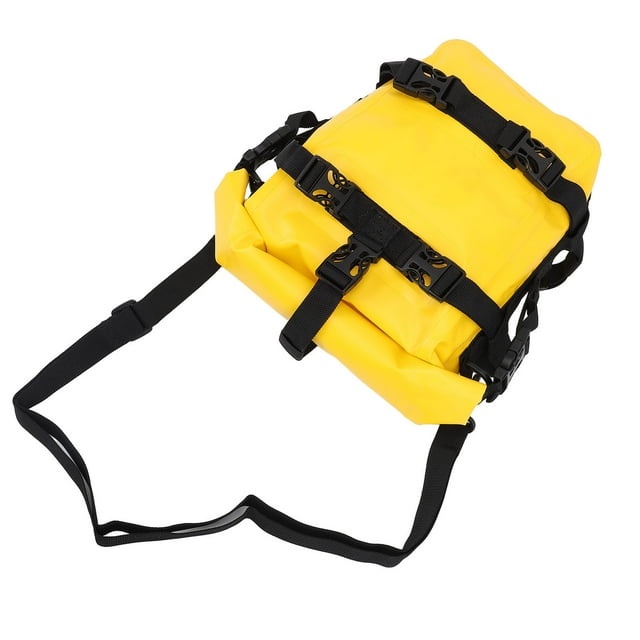 Motorcycle Bumper Bag, Water Resistant Large Capacity Anti Slip PVC Side Frame Crash Bar Riding Bag Saddle Bag for Dirt Bike Street Bike