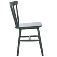 thumbnail image 6 of Safavieh Winona Traditional Wood Dining Side Chairs, Garden Green (Set of 2), 6 of 8