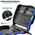 thumbnail image 4 of FORMRS Zipper Binder with Shoulder Strap 2-inch Ring 500 Sheet Capacity File Bag, Colorful Cartoon Planets, 4 of 5