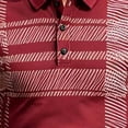 thumbnail image 4 of Men's 2 PC Set Geometric Print Quarter Button Shirt and Dress Pants Business Casual Summer Outfit Sets Red S, 4 of 5