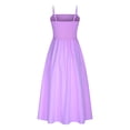 thumbnail image 7 of Kojanyu Women's Solid Sleeveless Round Neck Midi Dress – Elegant Club Party Casual Wear, 7 of 7