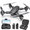 Black, variant on Wefone JY01 GPS Foldable Drone with 4K Camera for Adults, Optical Flow Sensor, 2 Batteries, Black
