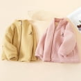thumbnail image 4 of Afdoent Girls Winter Jacket Girls Reversible Jacket Winter Warm Outerwear Cozy Kids Lined Coat For 4-5 Years, 4 of 4
