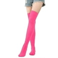 thumbnail image 4 of Womens Long Thigh High Socks Over The Knee Thigh High Socks Long Socks, 4 of 5