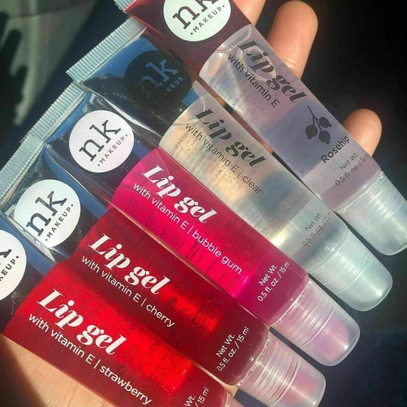 Set de gel labial NICKA K NEW YORK NK Hydrating con vitamina E x5