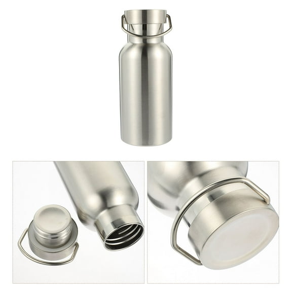 STRANDCHIC Stainless Steel Professional Vacuum Water Bottle with Lid for Outdoor Use Silver 32 oz