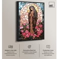 thumbnail image 3 of Glass Rosarium Guardian Canvas Religious Art Print by Art Remedy, Black Frame, 24 x 36, 3 of 7