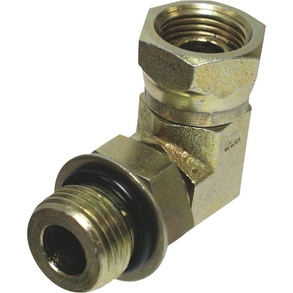 Adaptador hidráulico Apache 39006103 3/8" O-Ring Boss 90°