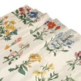 thumbnail image 3 of Yayeee Shower Curtain with Hooks 72"x72" Waterproof Fabric Bathroom Hanging Decor, Red Floral, 3 of 5
