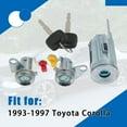 thumbnail image 4 of Engine Start Lock Cylinder with 2 Keys Fit for Toyota Corolla 69057-12090, 4 of 6