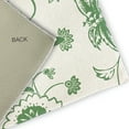 thumbnail image 2 of 3' x 5' Simply Daisy Traditional Bird Floral French Country Chenille Area Rug, Green, 2 of 4