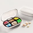 thumbnail image 5 of WIZUTIZ Compartment Mini Box Compact Portable Six-compartment Travel Portable Sealed Multifunctional Package Household Items Fade Resistant, 5 of 5