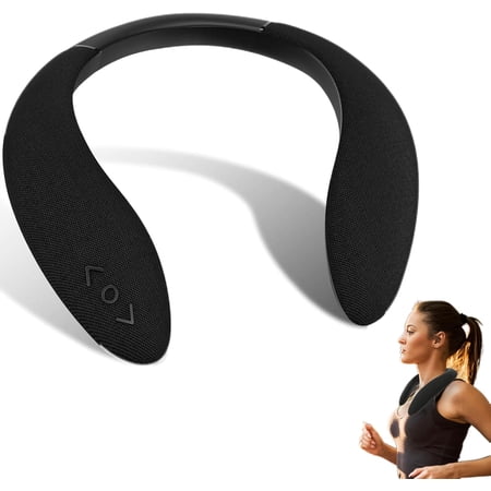 Nomodo Wireless Wearable Bluetooth Speaker,2025 IPX7 Waterproof 3D Stereo Surround Sound 12 Hrs Play Time, U Portable Wireless Neck Speaker,Rechargeable Sweat Resistant,for Home Sport Outdoor