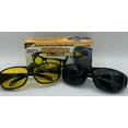 thumbnail image 5 of HD Night & Day Vision Wraparound Sunglasses, As Seen on TV, Fits over Glasses Bonus Pair Included, 5 of 6