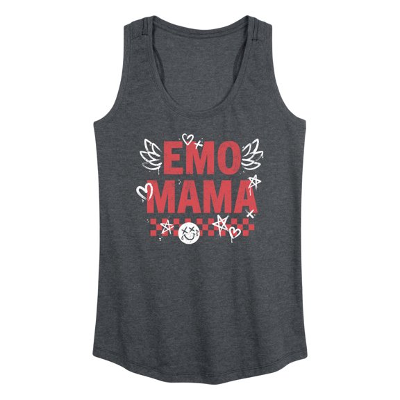 Instant Message - Emo Mama - Women's Racerback Tank Top