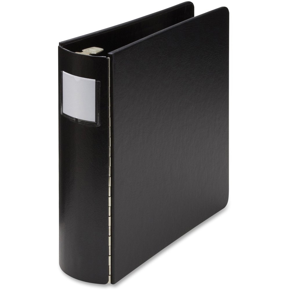 Wilson Jones, WLJ34444LH, Casebound Binder, 1 Each, Black