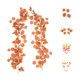 thumbnail image 2 of Seyotauo Fall Garland, Fall Decorations for Home, Hanging Maple Fall Leaves Garland, Artificial Autumn Thanksgiving Decor Outdoor Indoor for Wedding Party Fireplace Mantle Decorations, 2 of 6