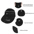 thumbnail image 4 of Zando Womens Sun Visor Hats Wide Brim Beach Hats for Women UV Protection Foldable Sun Hat with Ponytail Black, 4 of 6