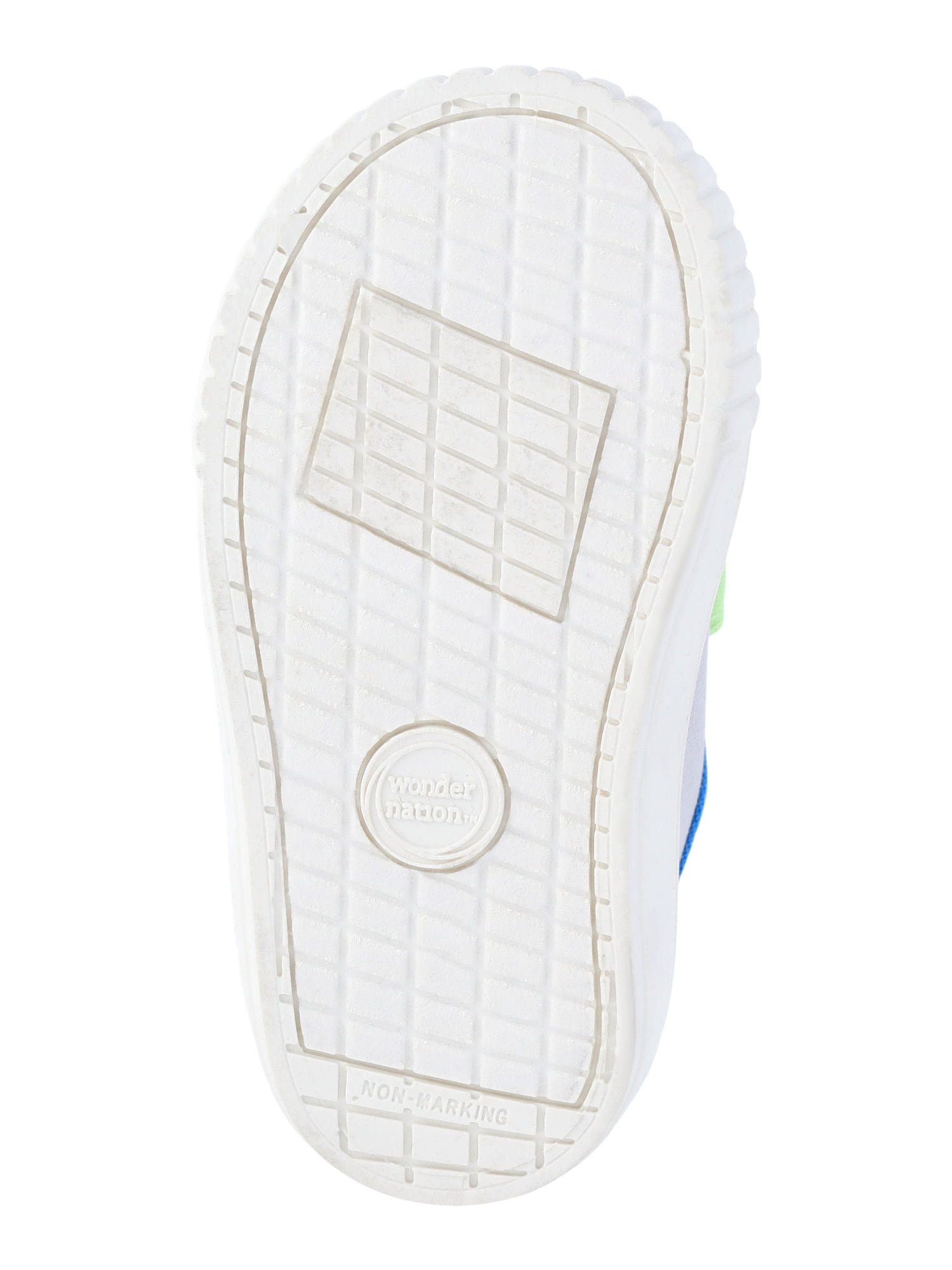 Wonder Nation Baby and Toddler Boys Bump Toe Sneakers with Adjustable Strap