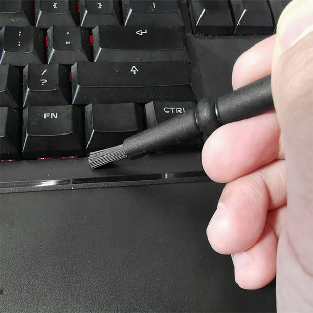 Keyboard Brush Kit 6 In 1 Plastic Handle Nylon Anti Static Brushes