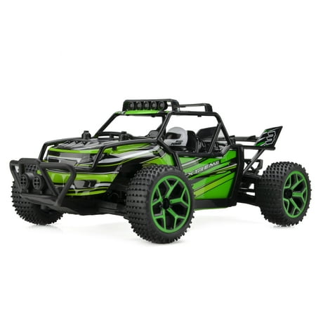 1/18 Scale Electric RC Car Off Road Truck 2.4Ghz 4WD High Speed Buggy