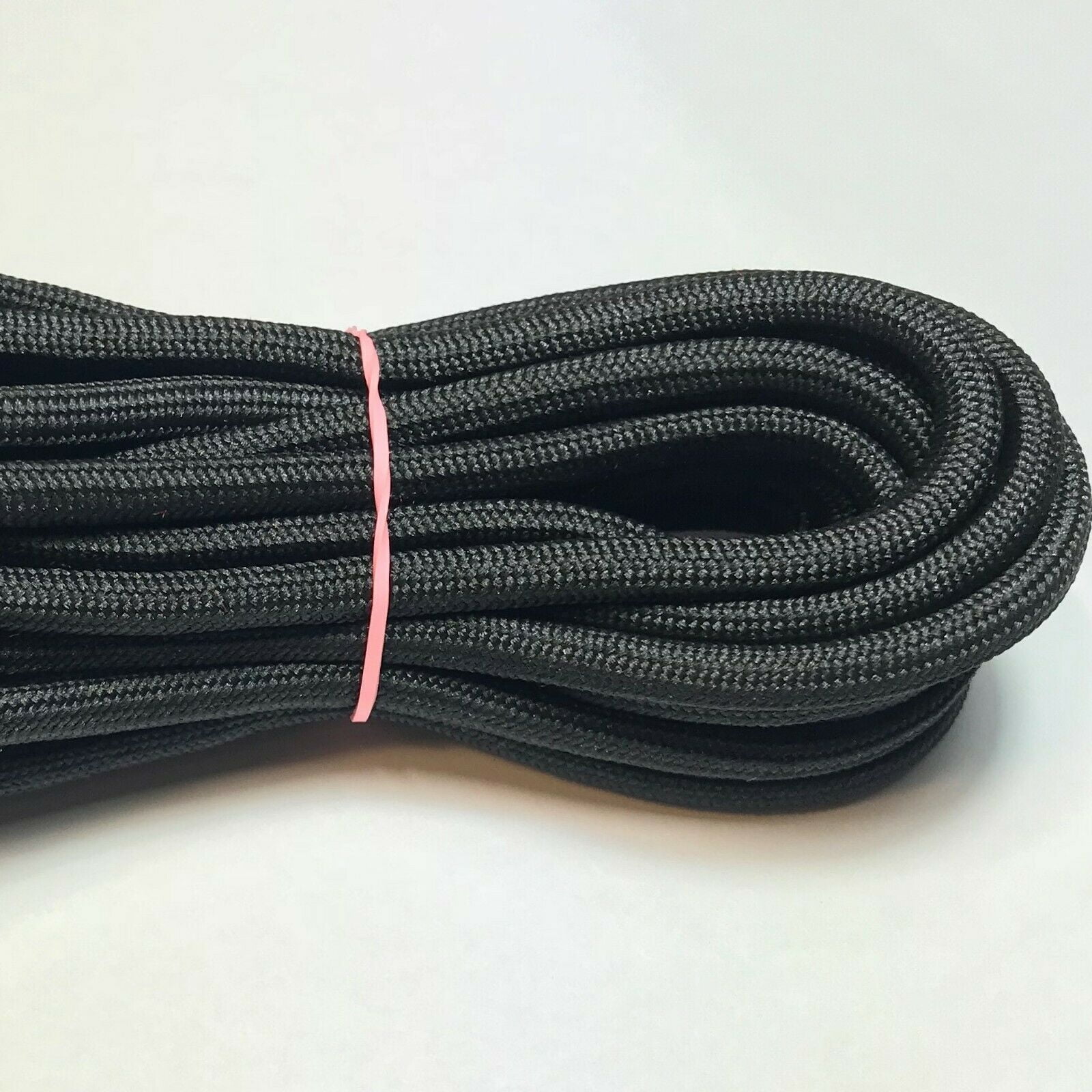Heavy duty Black round boot laces shoelaces for hiking walking work boots shoes 