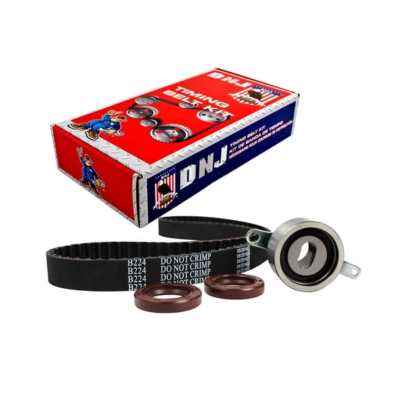 DNJ TBK296A Timing Belt Kit Fits Cars & Trucks 92-95 Honda Civic del Sol 1.6L L4 SOHC 16v