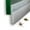 Clear, variant on VITAM AMO Door Sweep, Door Draft Stopper, Weather Stripping No Tools Required 2" Width x 39" Length Easy Cut to Size