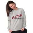 thumbnail image 4 of Raised in 90s Throwback Nostalgia Sweatshirt for Men or Women Brisco Brands X, 4 of 6
