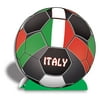 Club Pack of 12 Red, Green and White 3-D "Italy" Soccer Ball Centerpieces 10"