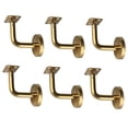 thumbnail image 3 of Soportes de Barandilla de Escalera Macarena 6 uds Placa de Soporte Plana, 3 of 8