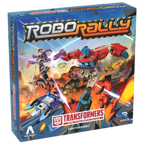 Robo Rally: Transformers Racing Board Game, 2-4 Players