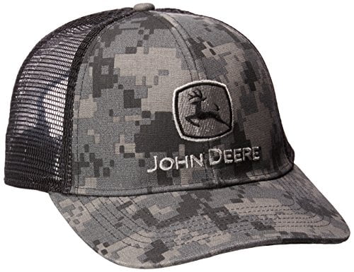 John Deere Men's Black Logo Hat/Cap - LP69073 - Walmart.com