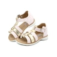 thumbnail image 1 of Sandalia Dominiq para Niña Gladiadoras Elegancia 13-17.5 beige 14.5, 1 of 6