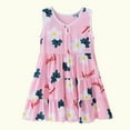thumbnail image 2 of Utoimkio Toddler Girl Dresses Sleeveless Princess Dresses for Girls Infant Toddler Girls Floral Dress Summer Clothes, 2 of 9