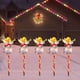 thumbnail image 1 of Luces navideñas solares para exteriores | Decoración navideña con forma de árbol de Navidad clásico y luz LED cálida | Encendido y apagado automático con energía solar, 1 of 7
