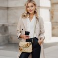 thumbnail image 2 of KUIFORTI Sunflower Crossbody Bag for Women Easy to Carry Leather Cell Phone Women's Shoulder Handbags Durable Small Bag with Removable Chain for Work Shopping, 2 of 7