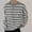 01 Gray, variant on Awdenio Sweaters for Men Slim Fit Basic Stripe Knitted Lightweight Turtleneck Pullover Button Thermal Fall Winter Sweater