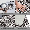 thumbnail image 2 of Black White Cow Luxury Flannel Bathroom Mats 16x24, Extra Soft and Absorbent Non-Slip Shower Rug for Bathroom Floor, 2 of 8
