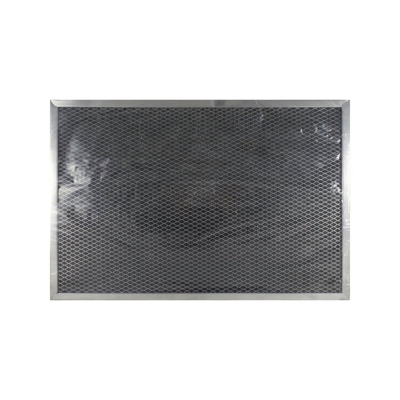 Air Filter Factory 11 3/8" x 17" x 3/8" Charcoal Carbon Range Hood Filter Captures Smoke & Odor