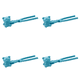thumbnail image 1 of Clip para Bolas Nieve en Forma Oso Juguete Lucha Invierno () Azul, 1 of 7
