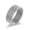 Silver, variant on Titanium Steel Mesh Weave Band Ring for Men Women, Silver Polished Flexible Woven Net Textured Ring, Comfort Fit Daily Wear Stackable Jewelry