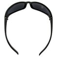 thumbnail image 4 of Global Vision Hercules 1 Wraparound Motorcycle Riding Glasses for Men Z87.1 Scratch-Resistant Black Frame w/ Super Dark Lens, 4 of 6