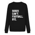thumbnail image 4 of Lilgiuy Oversized Game Day Sweatshirt for Women Round- Neck Print Recreational Long Sleeve Tops for Going Out Shopping, 4 of 4